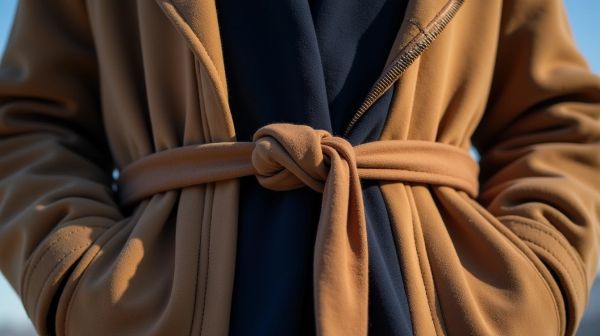 Donner du relief à une tenue d'hiver avec une ceinture